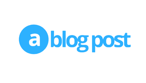 A Blog Post